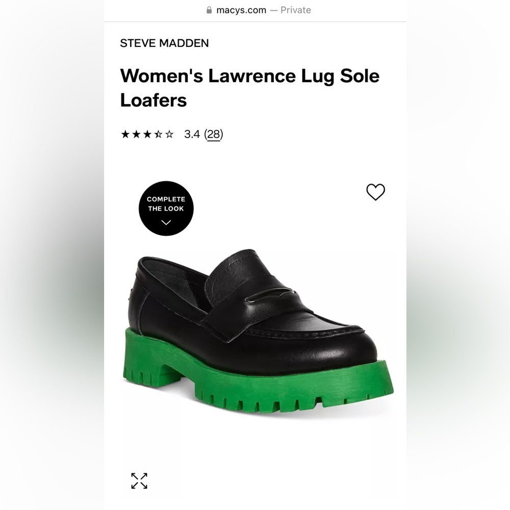 Steve Madden Lawrence Lug Loafer